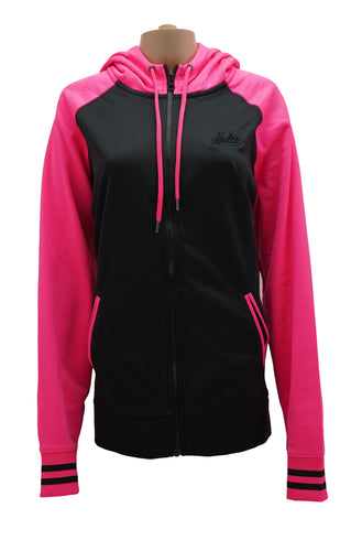 Sport-Tek® Ladies Sport-Wick® Varsity Fleece Full-Zip Hooded Jacket LST236