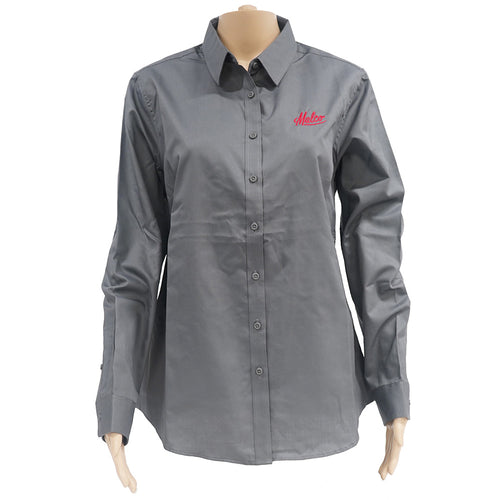 Port Authority® Ladies SuperPro™ Twill Shirt.