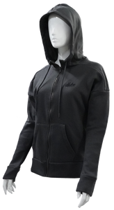 District® Women's Perfect Weight® Fleece Drop Shoulder Full-Zip Hoodie DT1104